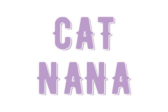 Cat Nana Svg Png Sublimation