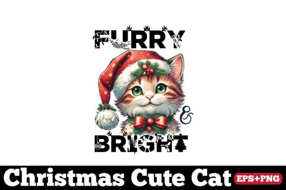 Christmas Cat, Furry Bright