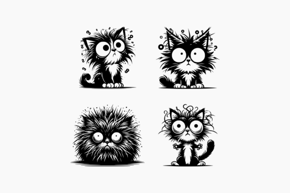 Frazzled Cat: A Whimsical Embroidery Design Worth Your Thread