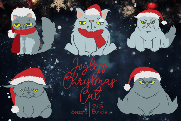 Joyless Christmas Cat Bundle