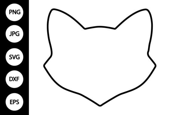 Outline Cat Head SVG Review