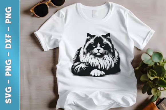 Ragdoll Cat Clipart SVG Clipart 01