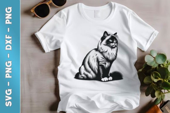Ragdoll Cat Clipart SVG Clipart 15