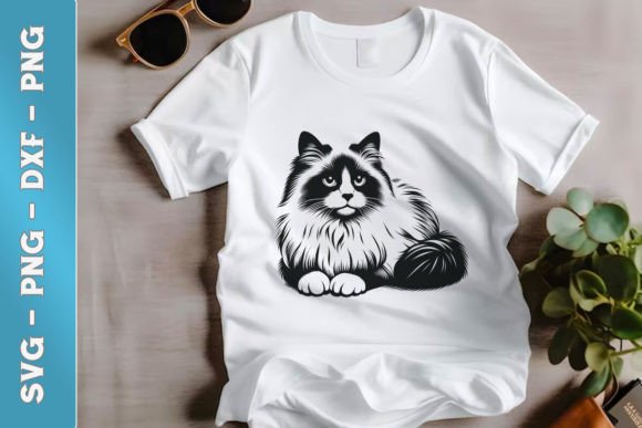 Ragdoll Cat Clipart SVG Clipart 19